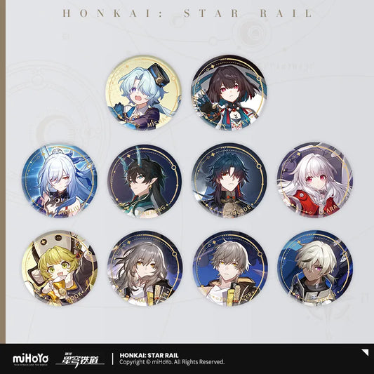 Honkai: Star Rail Destruction Path Character Artwork Tin Badge