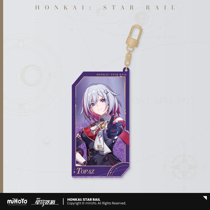 Honkai: Star Rail All-Stars Invite Series Acrylic Keychain Pendant