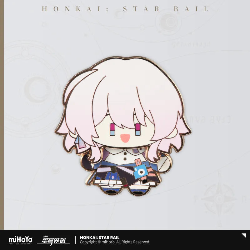 [Pre-Order] Honkai: Star Rail Chibi Plush Series Metal Pin