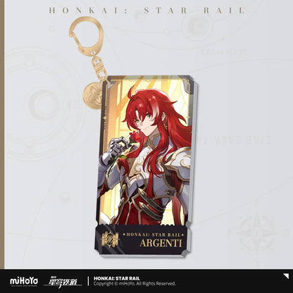 Honkai: Star Rail Erudition Path Character Acrylic Artwork Keychain