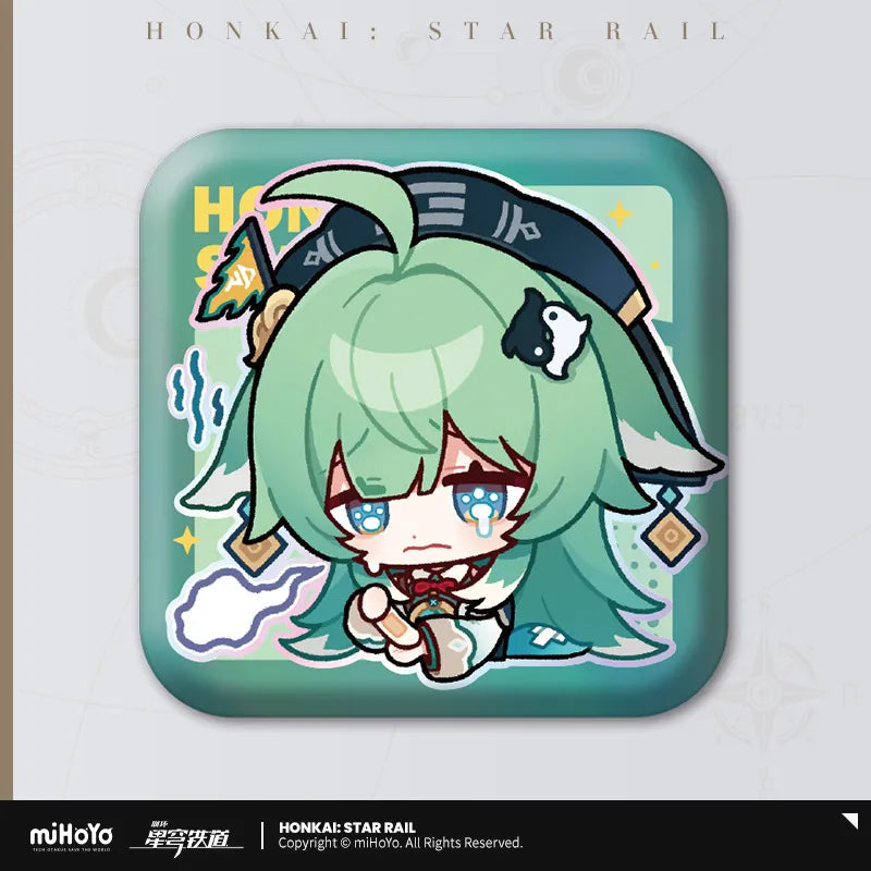 Honkai: Star Rail Pom-Pom's Exhibition Hall Series Square Tin Badge