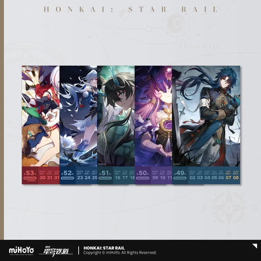 Honkai: Star Rail 2024 Desk Calendar