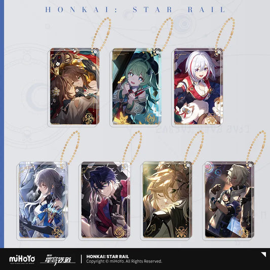 Honkai: Star Rail Light Cone Series Thick Acrylic Keychain Pendant