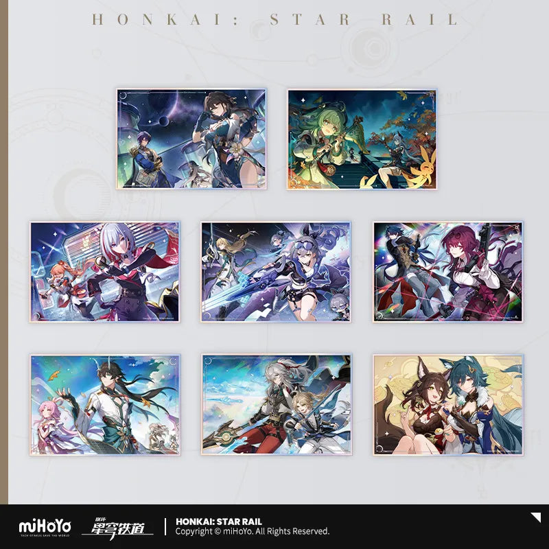 Honkai: Star Rail Interstellar Journey Series Acrylic Shikishi Board