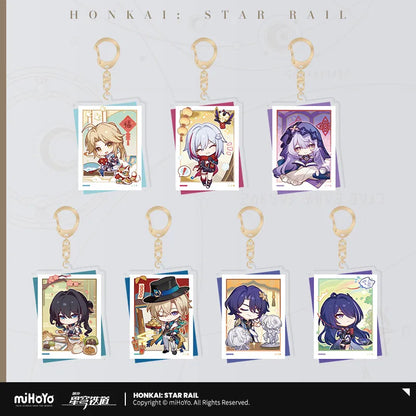 Honkai: Star Rail New Year Greetings Series Acrylic Keychain Pendant