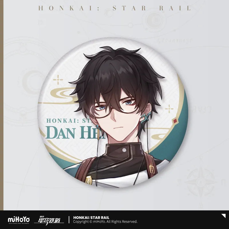 Honkai: Star Rail Astral Express Travel Series Tin Badge