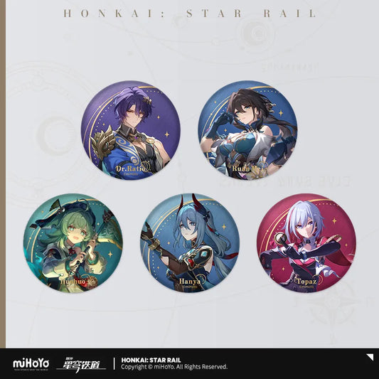 Honkai: Star Rail Interstellar Journey Series Tin Badge