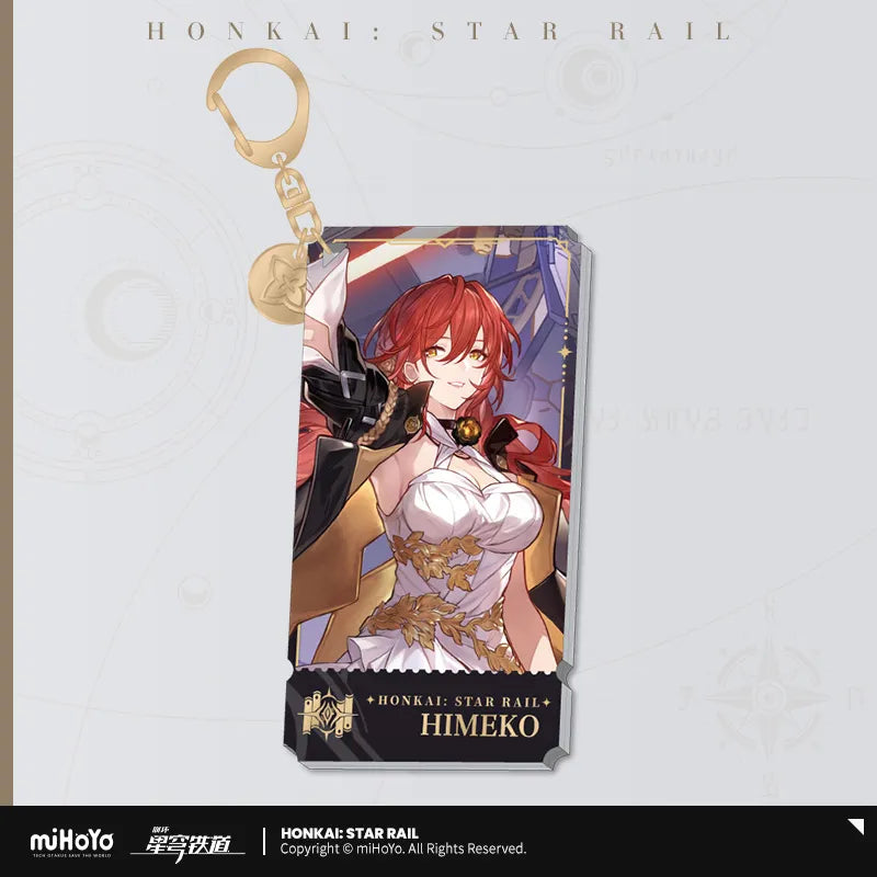 Honkai: Star Rail Erudition Path Character Acrylic Artwork Keychain