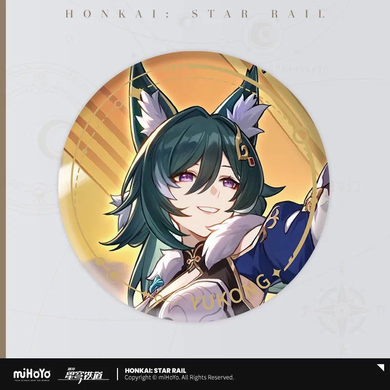 Honkai: Star Rail Harmony Path Character Artwork Tin Badge