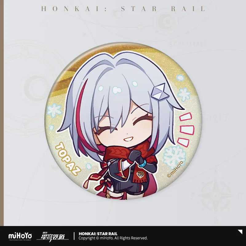 Honkai: Star Rail New Year Greetings Series Tin Badge