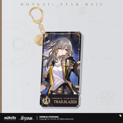 Honkai: Star Rail Destruction Path Character Acrylic Artwork Keychain