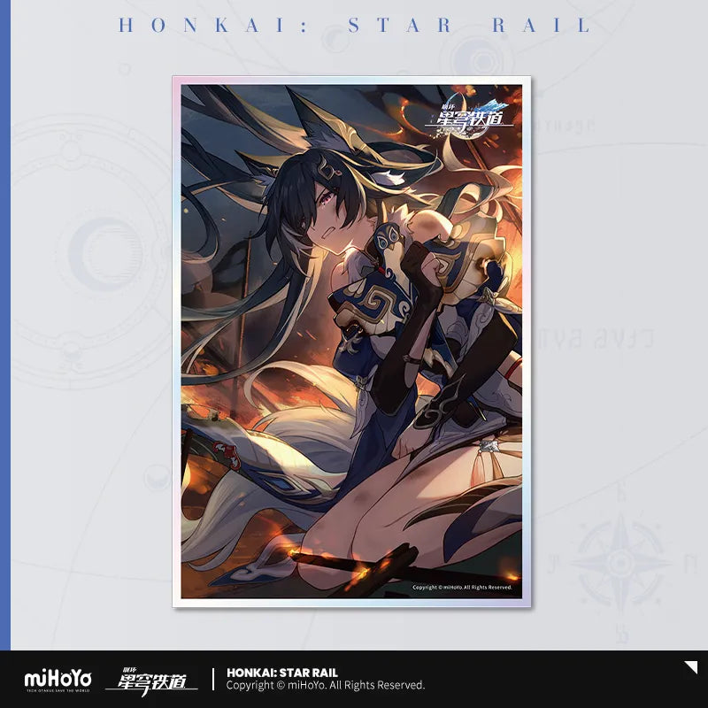 Honkai: Star Rail Light Cone Series Thick Acrylic Shikishi Board