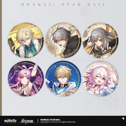 Honkai: Star Rail Preservation Path Character Artwork Tin Badge