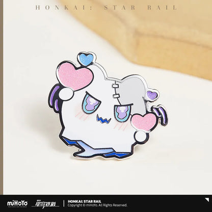 Honkai: Star Rail Wooo A Little Series Wubbaboo Metal Badge