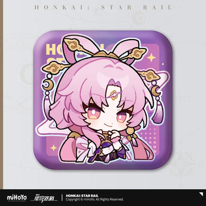 Honkai: Star Rail Pom-Pom's Exhibition Hall Series Square Tin Badge