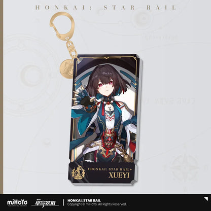 Honkai: Star Rail Destruction Path Character Acrylic Artwork Keychain