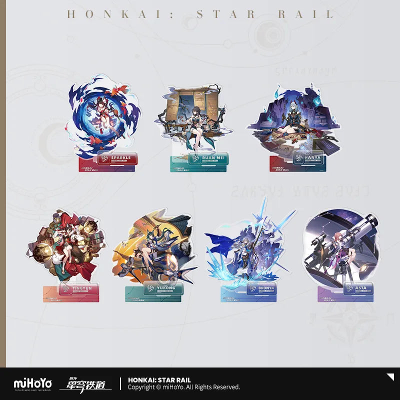 Honkai: Star Rail Harmony Path Character Acrylic Artwork Standee