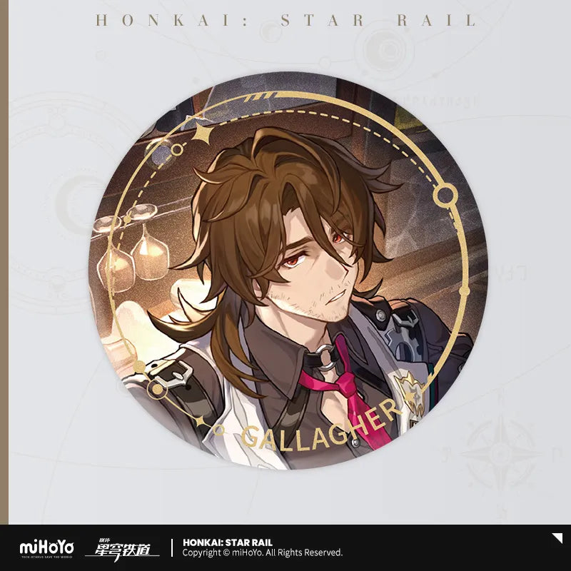 Honkai: Star Rail Abundance Path Character Tin Badge