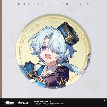 Honkai: Star Rail Destruction Path Character Artwork Tin Badge