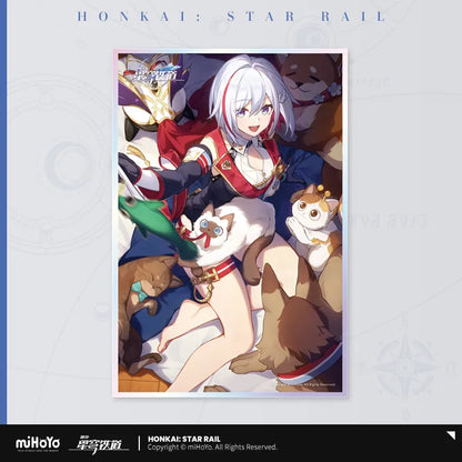 Honkai: Star Rail Light Cone Series Thick Acrylic Shikishi Board