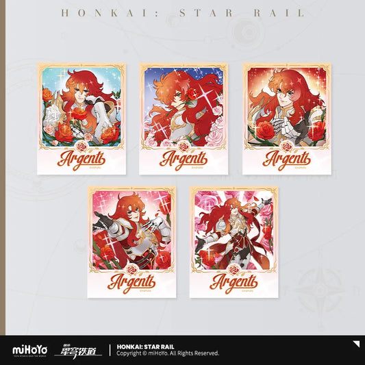 Honkai: Star Rail Unparalleled Beauty Series Argenti Imitation Film Card Set