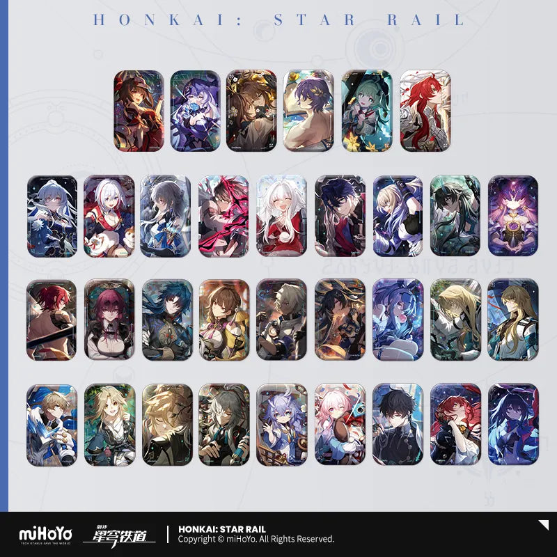 Honkai: Star Rail Light Cone Series Character Tin Badge