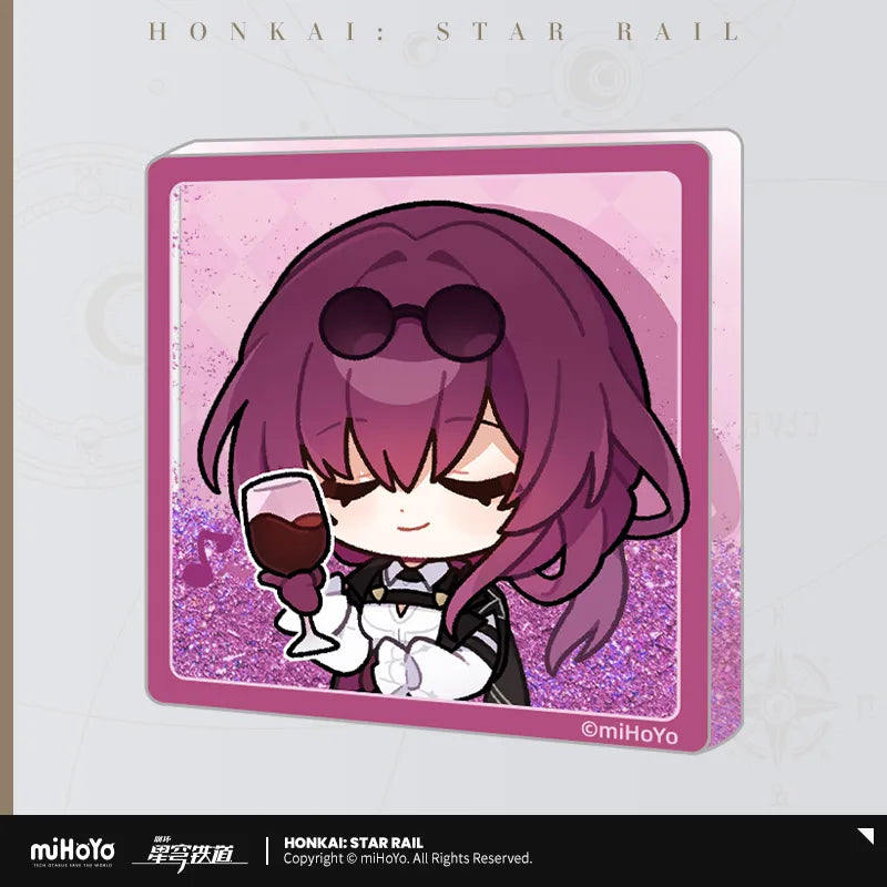 Honkai: Star Rail Pom-Pom's Exhibition Hall Series Acrylic Quicksand Magnet