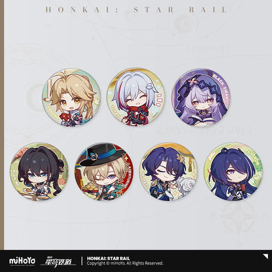 Honkai: Star Rail New Year Greetings Series Tin Badge