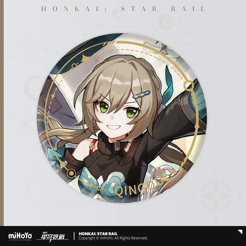 Honkai: Star Rail Erudition Path Character Artwork Tin Badge