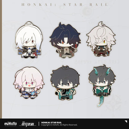 [Pre-Order] Honkai: Star Rail Chibi Plush Series Metal Pin