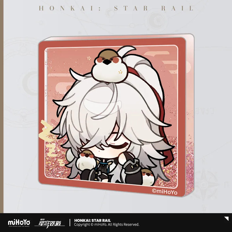 Honkai: Star Rail Pom-Pom's Exhibition Hall Series Acrylic Quicksand Magnet