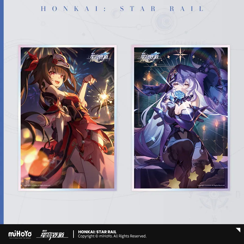 Honkai: Star Rail Light Cone Series Thick Acrylic Shikishi Board