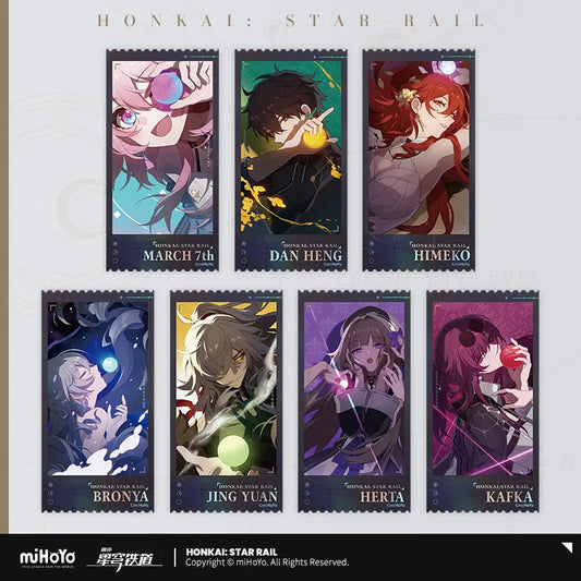 Honkai: Star Rail Countdown to Departure Series Commemorative Laser Ticket Set