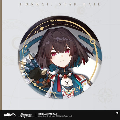 Honkai: Star Rail Destruction Path Character Artwork Tin Badge