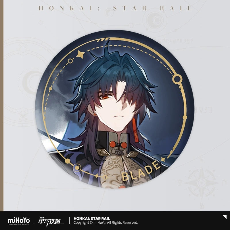 Honkai: Star Rail Destruction Path Character Artwork Tin Badge