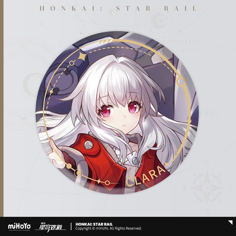 Honkai: Star Rail Destruction Path Character Artwork Tin Badge