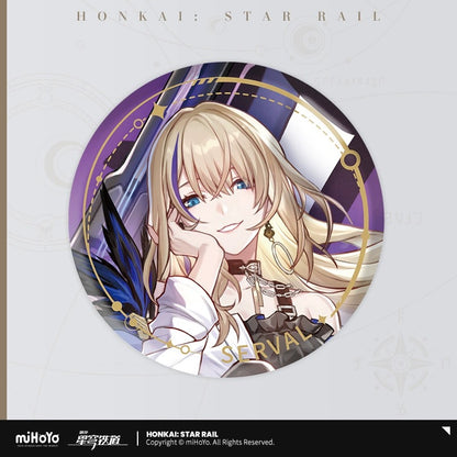 Honkai: Star Rail Erudition Path Character Artwork Tin Badge