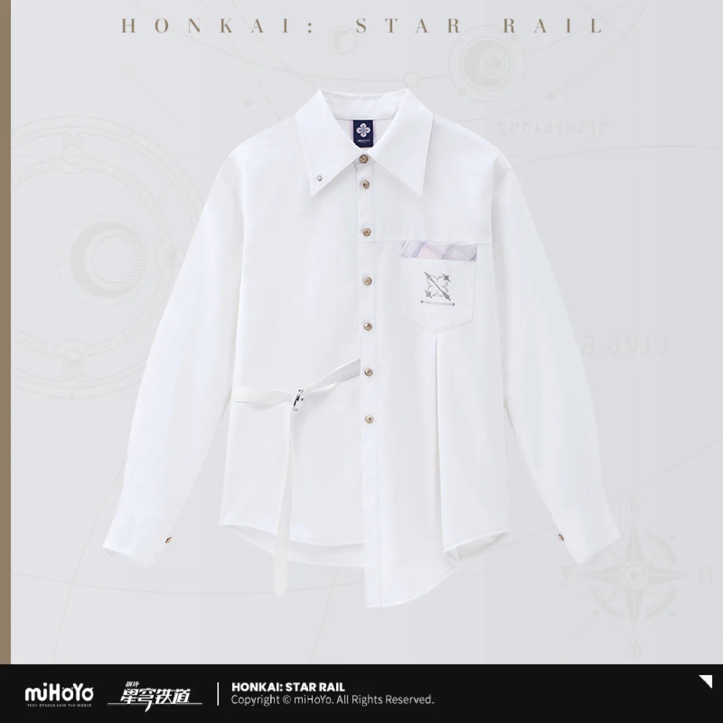 [Pre-Order] Honkai: Star Rail March 7th Theme Impression Series Long-sleeve Shirt