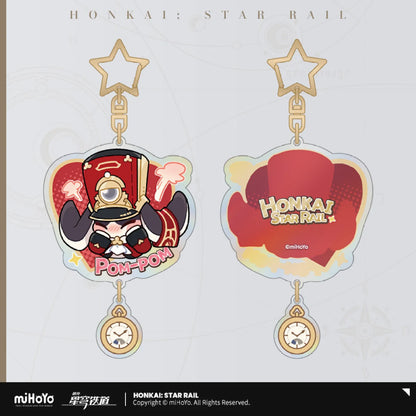 Honkai: Star Rail Pom-Pom's Exhibition Hall Series Pom-Pom Acrylic Keychain Pendant