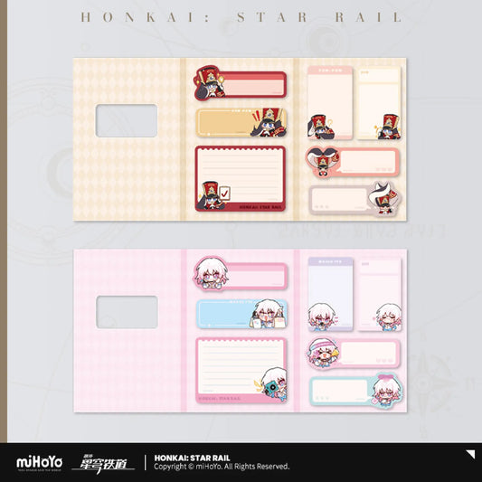 Honkai: Star Rail Pom-Pom's Exhibition Hall Series Sticky Note Set