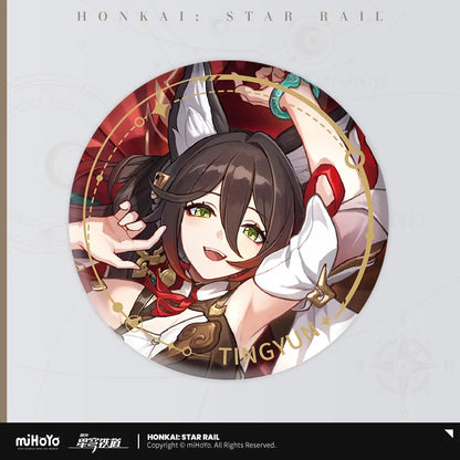 Honkai: Star Rail Harmony Path Character Artwork Tin Badge