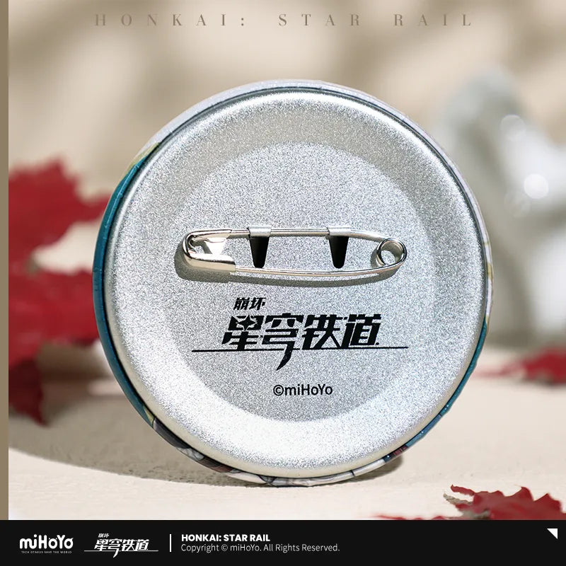 Honkai: Star Rail Astral Express Travel Series Tin Badge