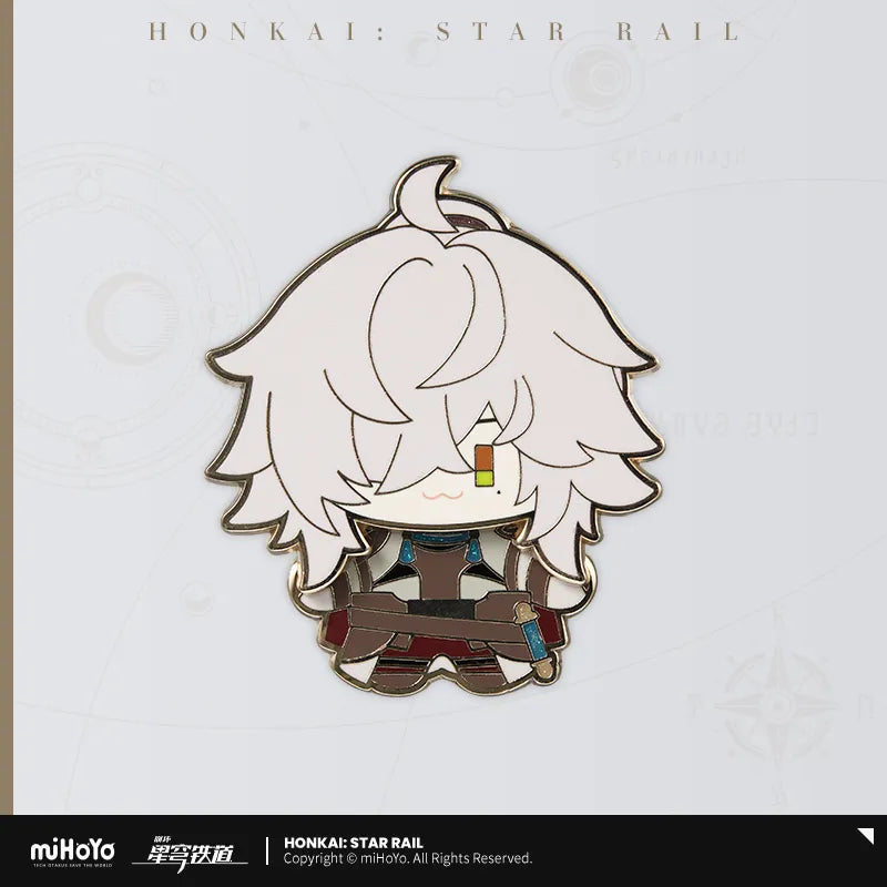 [Pre-Order] Honkai: Star Rail Chibi Plush Series Metal Pin