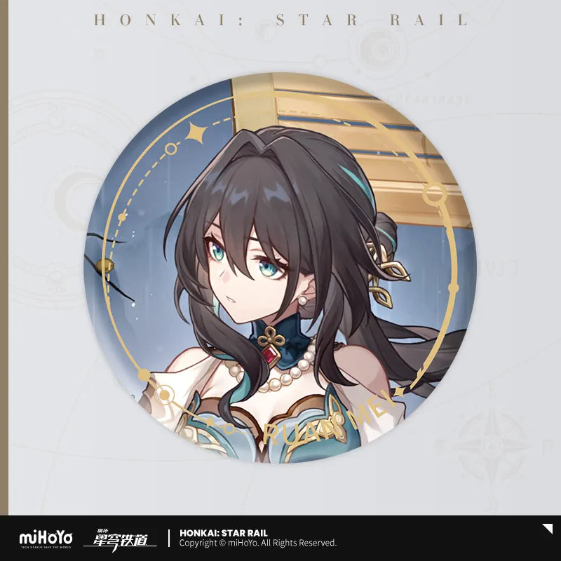 Honkai: Star Rail Harmony Path Character Artwork Tin Badge