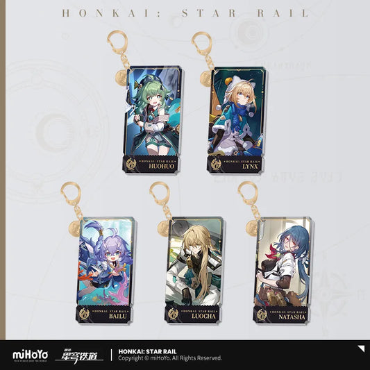 Honkai: Star Rail Abundance Path Character Acrylic Artwork Keychain