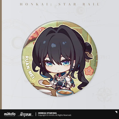 Honkai: Star Rail New Year Greetings Series Tin Badge