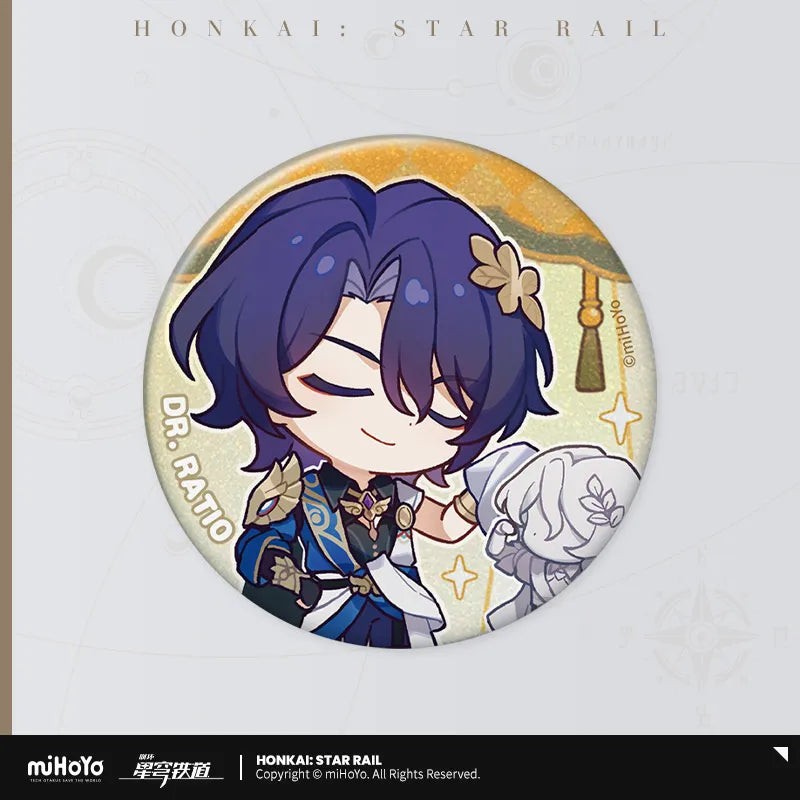 Honkai: Star Rail New Year Greetings Series Tin Badge