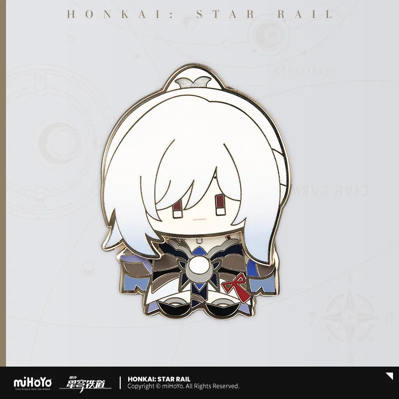 [Pre-Order] Honkai: Star Rail Chibi Plush Series Metal Pin