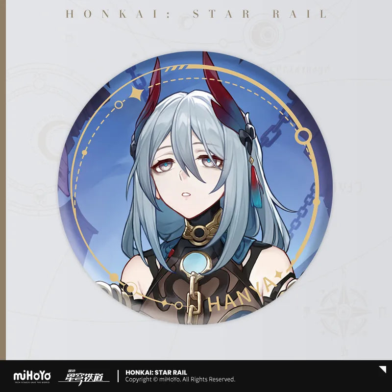 Honkai: Star Rail Harmony Path Character Artwork Tin Badge