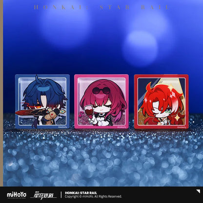 Honkai: Star Rail Pom-Pom's Exhibition Hall Series Acrylic Quicksand Magnet